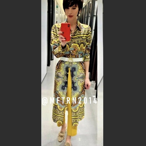 ZARA Printed Tunic with Long Sleeves* - Picture 10 of 16